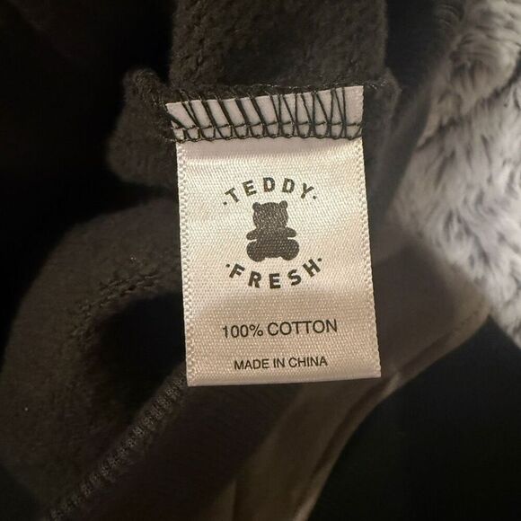 Men’s Teddy Fresh Colorblock Neutral Hoodie XL - Picture 2 of 5